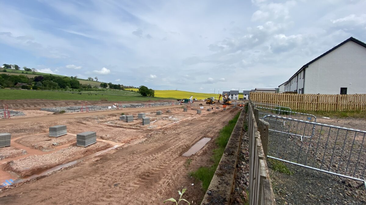 Springfield Homes Development Work commences on Phase 2 of Springfield development in Duns ...